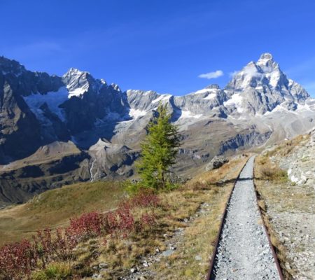 sentieri panoiramici in alta quota in valle d'Aosta